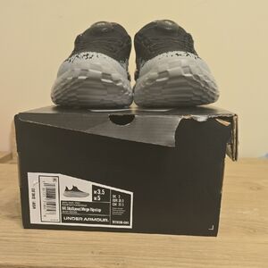 Under Armour Black and Gray Running Shoes